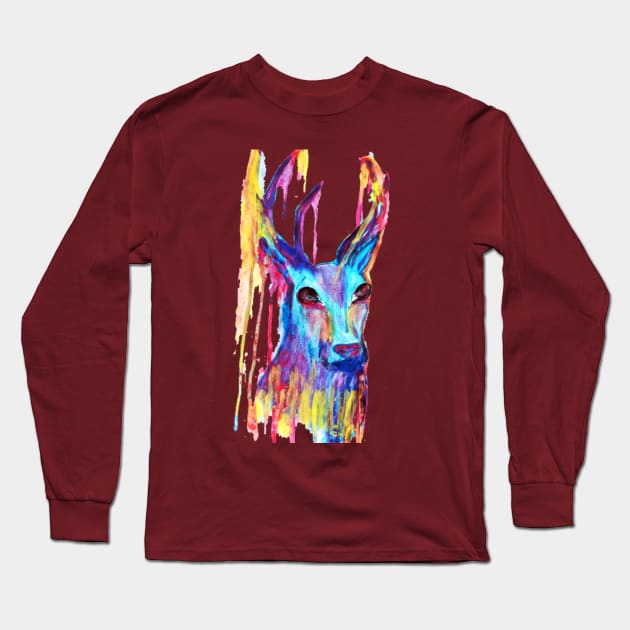 deer Long Sleeve T-Shirt by antos